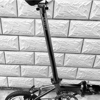 Litepro Skladací Bicykel Sedlovka Hliníkovej Zliatiny Ultra-Ľahké Cyklistické Sedlovky 33.9X600mm pre Brompton