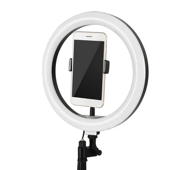 26 cm Krúžok Svetlo USB Stmievateľné Selfie Krúžok Lampa s Jedno-Kus Skladací Stojan pre Tik Klop YouTube make-up Video Studio Live