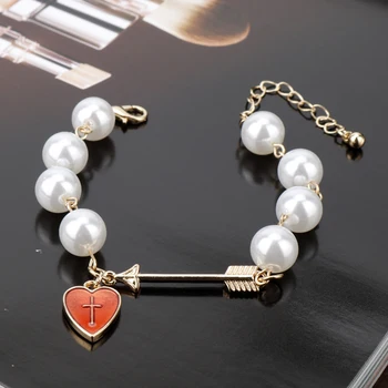 Dongsheng šperky Imitácia pearlsbracelets pre ženy náramok Náramky Módne Šípku Model Strane Príslušenstvo
