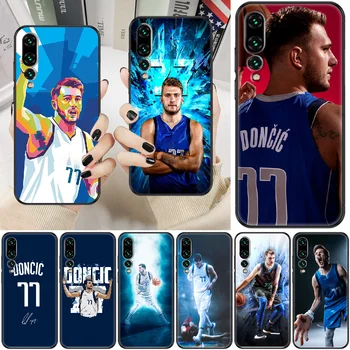 Luka Doncic Basketbal Telefón puzdro Na Huawei Mate S P10 P20 P30 P40 10 20 Inteligentné Z Pro Lite 2019 black soft funda maľovanie na prime
