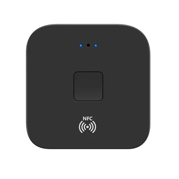 WB11 Bluetooth 5.0 Prijímač Bezdrôtovej Audio Prijímač, Adaptér APT-X NFC CVC6.0 s Mikrofónom AUX Out, Pre Slúchadlá Reproduktor Auto