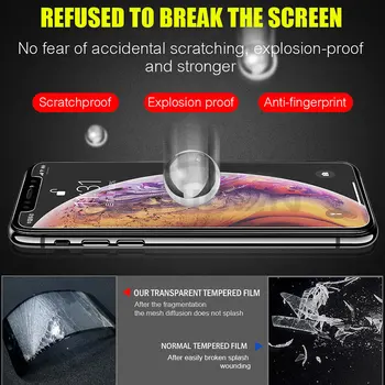 3ks Tvrdeného Skla Pre iPhone X XR XS 11 12 Pro Max Screen Protector ochranný Film Pre iPhone 5 5S SE 2020 6 6 7 8 Plus 4 4s