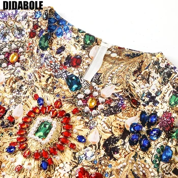 DIDABOLE, 2019, nové oblečenie, luxusné šperky, perly farby, bežné nosenie, elegantné, elegantné šaty
