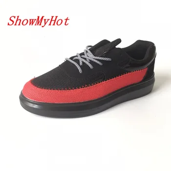 ShowMyHot Voľný čas espadrily čipky študent Jazdy topánky Mokasíny Zapatos Mujer priedušná Zapatillas popínavé rastliny topánky