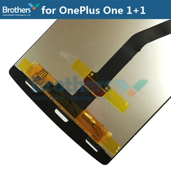 LCD Displej Pre OnePlus Jeden LCD Displej pre OnePlus Jeden 1+1 Dotykový Displej Digitalizátorom. LCD Montáž Originálnych Testovaný Telefón Opravy Časť