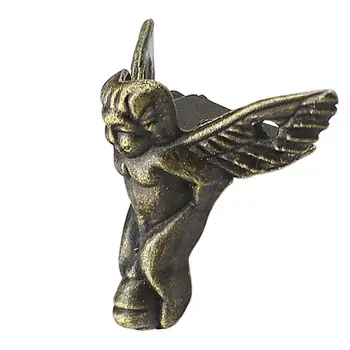 4Pcs/veľa Antické Bronzové Anjel Darčeka Dreva Prípade Rohu Chránič Nábytok Dekor Whosale&Dropship