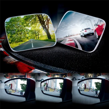 Nové 1Pcs Univerzálny Auto Auto 360 Stupňov Široký Uhol, Konvexný Zadnej Strane Zobraziť Blind Spot Zrkadlo