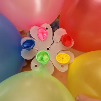 Balóny, Dekorácie, Doplnky Slivka Klip Praktické Narodeniny, Svadobné Party Plastový Klip Globos Balón 2/5/10Pcs