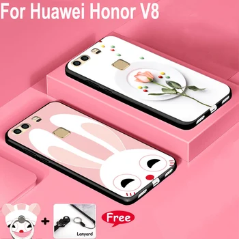 Telefón Prípadoch Pre Huawei Honor V8 KNT-AL20 Prípadoch, mäkké Silikónové Krytie taška funda Pre Česť V 8 taška prípade honorv8 telefón prípadoch shell