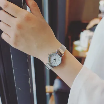 Ženy Quartz Analógové Náramkové Malé Dial Jemné Hodinky Luxusné Obchodné Hodinky montre femme mužov šaty náramok hodiniek móda