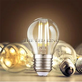 Stmievateľné LED Sviečka žiarovka G45 klasická žiarovka E14 LED E27 A60 220v LED Svete dekoratívne 1W 6W 12W 18W Žiarovky LED Žiarovky