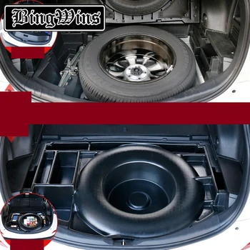 Aiwins Pre Rav4 2016-2019 batožinového priestoru rezervnej pneumatiky, úložný box zariadenie pole trosiek úložný box dekorácie autopríslušenstvo