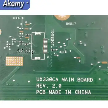 AK UX330CAK 8 GB/RAM M3-7Y30 CPU Pre ASUS ZenBook UX330CA UX330C UX330 notebook doske testované prácu pôvodnej doske