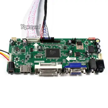 Yqwsyxl Držiak pre LTM170EU-L11 LTM170EU-L01 HDMI + DVI + VGA LCD LED obrazovky Kontrolór Vodič Doska