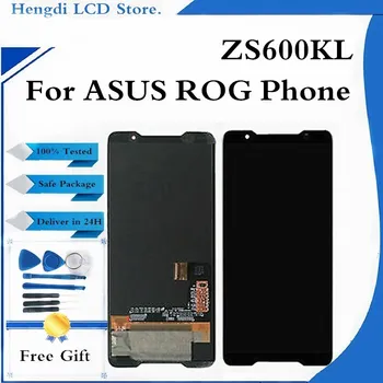 Amoled Displej Pre Asus ROG telefón ZS600KL LCD Displej Dotykový Displej Digitalizátorom. Montáž Výmena Náhradných Dielov