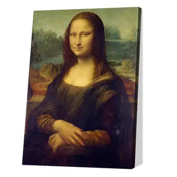 Moderné Plátno na Maľovanie Mona Lisa Umenie Plagáty Moderné Obrazy na Steny v Obývacej Izbe Obrázky Domáce Dekorácie Cuadro