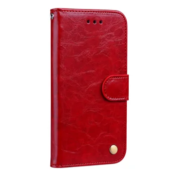 Pre iPhone 7PLUS mobilný telefón shell, olej, vosk puzdro flip peňaženky, kožené ozdobná šnúrka na uniforme nerozbitné ochranný plášť