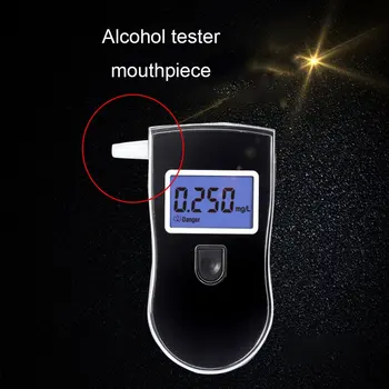 Odolné Mouthpieces pre Breath Alkohol Tester Digitálne 's Fúkanie Trysky Mouthpieces