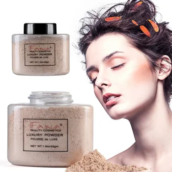 Hladké Loose Powder Oil Control Tváre Make-Up Prášok Korektor Krásy Zvýrazňovač Minerálny Prášok