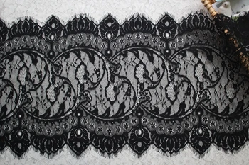 6M/Veľa 7 Farieb nádherné rias čipky textílie odevy žien diy sukne čipky čalúnenie šitie domáce dekorácie príslušenstvo