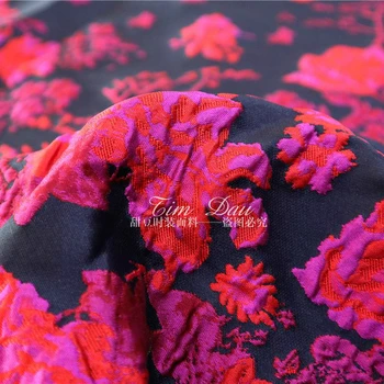 Trojrozmerný priadze-farbené žakárové tkaniny šaty zákopy srsti módne priadze-farbené žakárové tkaniny veľkoobchod žakárové tkaniny