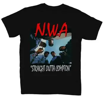 Nwa Straight Outta Compton Mens Black Rap T Shirt Nové Veľkosť S 5Xl