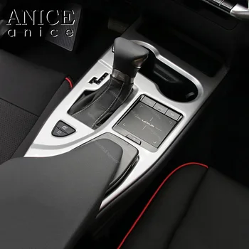 Uhlíkové vlákna, farby, Vnútorné Radenie Panel Kryt vhodný Pre Lexus UX 2019 250H 200 Príslušenstvo ABS Striebro