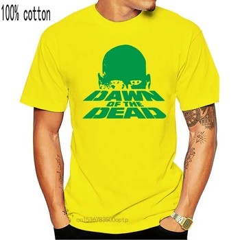 Nové Letné Mužov Letné Štýl Krátky Rukáv Príčinné Tee Dawn of The Dead T-Shirt - George A. Romero, Horor Film Tričko Vzory