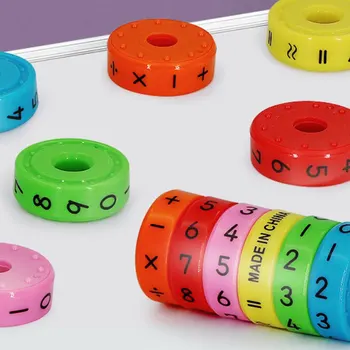Hračky pre Deti Matematika Čísla DIY Montáž Hádanky Predškolského Vzdelávania Plastové Magnetické Montessori Deti, Darčeky