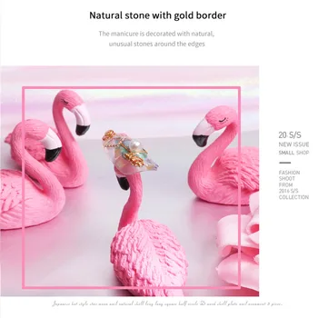 1 ks False na Nechty, Tipy zobrazovanie Displeja, Stojan, Nail Art Flamingo Dizajn UV Gel farebný Praxe Prípravy Držiteľ Manikúra Nástroj