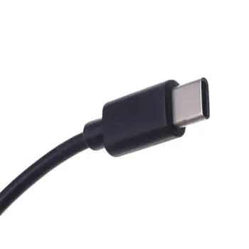 Nový 1 ks Hot Typ-C USB3.1 Nabíjací Adaptér Stočený Kábel Pre OnePlus 2 Nexus 6P/5X Macbook