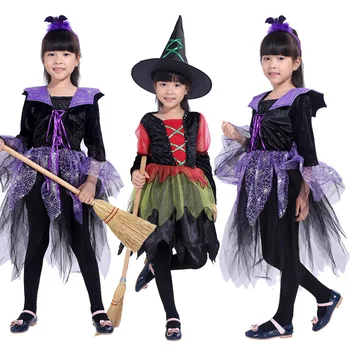 Desivé upír kostým čarodejnice dievča, cosplay, Karneval, Party princess maškarný fantasia dievčatá, deti halloween kostýmy pre deti