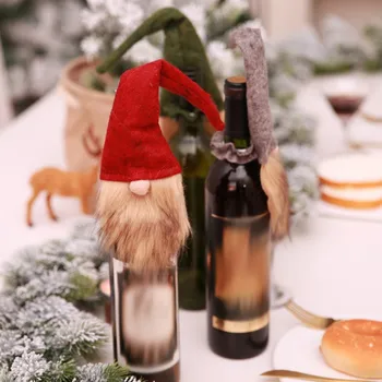 Ručné švédsky Fľaša na Krytie Mini Fľaša Vňaťou Vianočné Dekorácie pre Domov Dovolenku Dekor kolaudačné párty Darček Svadobné Prospech