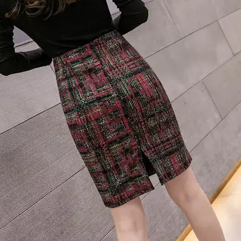 Plus Veľkosť S-5xl Dámske Slim Ceruzku Sukne 2020 Bežné Vysoký Pás Sukne, Elegantné kórejský Úrad Ženy Sexy Mini Sukne Jupe Femme