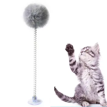 Legendog 1pc Farbou Cat Hračka Zábavné Tvorivé Interaktívne Fake Perie Bell Dekor Cat Kitten Hračky domáce zvieratá, Mačky, Láskavosti