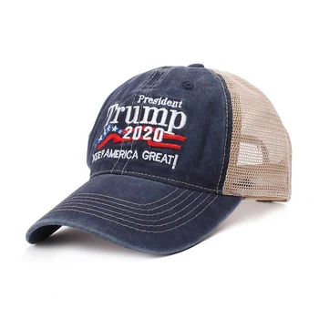Trump 2020 NÁS Volebnej Kampane šiltovku Vyšívané Oka Klobúk pokrývku hlavy Unisex Bežné Streewear Donald
