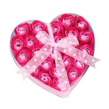 24 Ks Umelé, Sušené Kvety Krásne Odolné Rose Umelé Mydlo, Kvety, Svadobné Dekorácie Valentines Day Darček