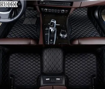 Najlepšia kvalita ! Vlastné špeciálne auto podlahové rohože na Jeep Patriot 2016-2009 nepremokavé koberce pre Patriot 2013,doprava Zdarma