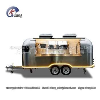 UKUNG značky AST-210 model prispôsobený nehrdzavejúcej ocele ice cream truck