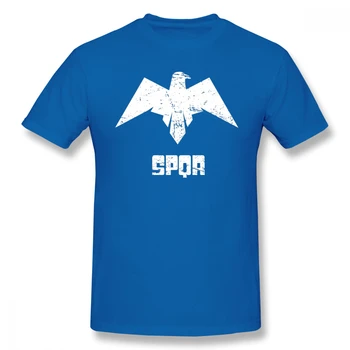 SPQR Roman Spqr Mužov Základné Krátky Rukáv T-Shirt Bežné Grafické R221 Top tee USA Veľkosť