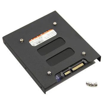 Užitočné 2.5 Palcový SSD HDD 3,5 Palcový Kovové Montáž Adaptéra Dock 8 Skrutky Pevného Disku Držiak Pre PC Pevný Disk Krytu