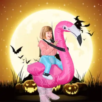 Flamingo Cosplay Kostým Inovatívne Nafukovacie Hračky Halloween, Vianoce, Deň Detí Nafukovacie Podvod Oblečenie Rekvizity