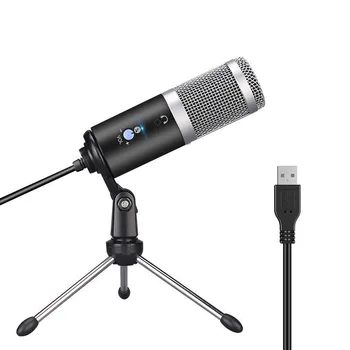 MOOL Profesionálny USB Kondenzátorových Mikrofónov Karaoke Mikrofónom Pre Notebook, MAC, Windows YouTube