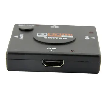 Kompatibilný s HDMI Mini Prepínač 3 Zariadenia Pre 1 Televízor Prepnúť Box 3 Spôsob Výberu 1080P 3 V 1 Z kompatibilný s HDMI Splitter Podpora 3D
