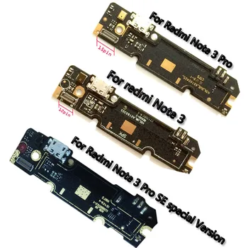 Pre Xiao Redmi Poznámka 3 Pro Prime USB Nabíjací Port Konektor Doku Flex Kábel S Mikrofónom