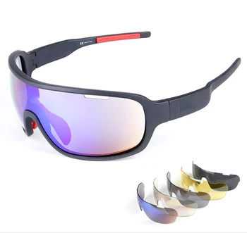 Polarizované Cyklistické Okuliare, Jazda na Bicykli Ochranné Okuliare Jazdy Rybárske Vonkajšie Športové slnečné Okuliare UV 400 5 Objektív