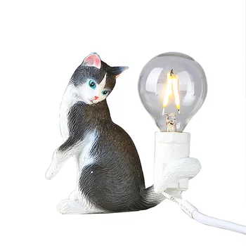Led Svetlo Živice Mačka Lampy, Nočné Svetlo Stolík, Nočné Lampy na Čítanie Kreatívne pre spálne, nočné, obývacia izba TB Predaj