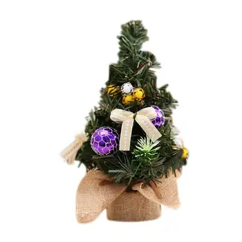 Mini 20 cm Vianočný Stromček Trúby Vianočný Stromček, Vianočné Ploche Dekorácie na Vianočný Stromček, Dekorácie Pre Domáce Bary