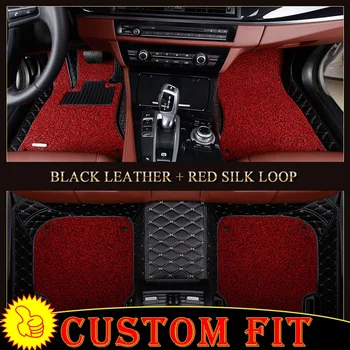 Custom fit auto podlahové rohože vložky pre NOVÝ Hyundai Santa Fe 2013 autá podlahe koberec koberec batožinového priestoru rohože