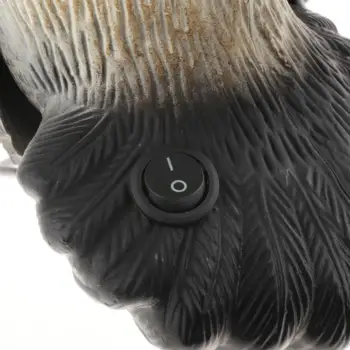 Diaľkové Ovládanie Lov Pohybu Kačica umelé návnady Realistický 3D Lov Spinning Krídlo Mallard Drake Žena Kačica Príťažlivosť